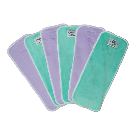 Midsize Awj absorbency boosting Liners set of 6