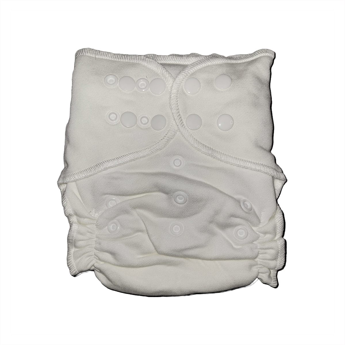 Bamboo Cotton midsize™ fitted diaper - Calcite