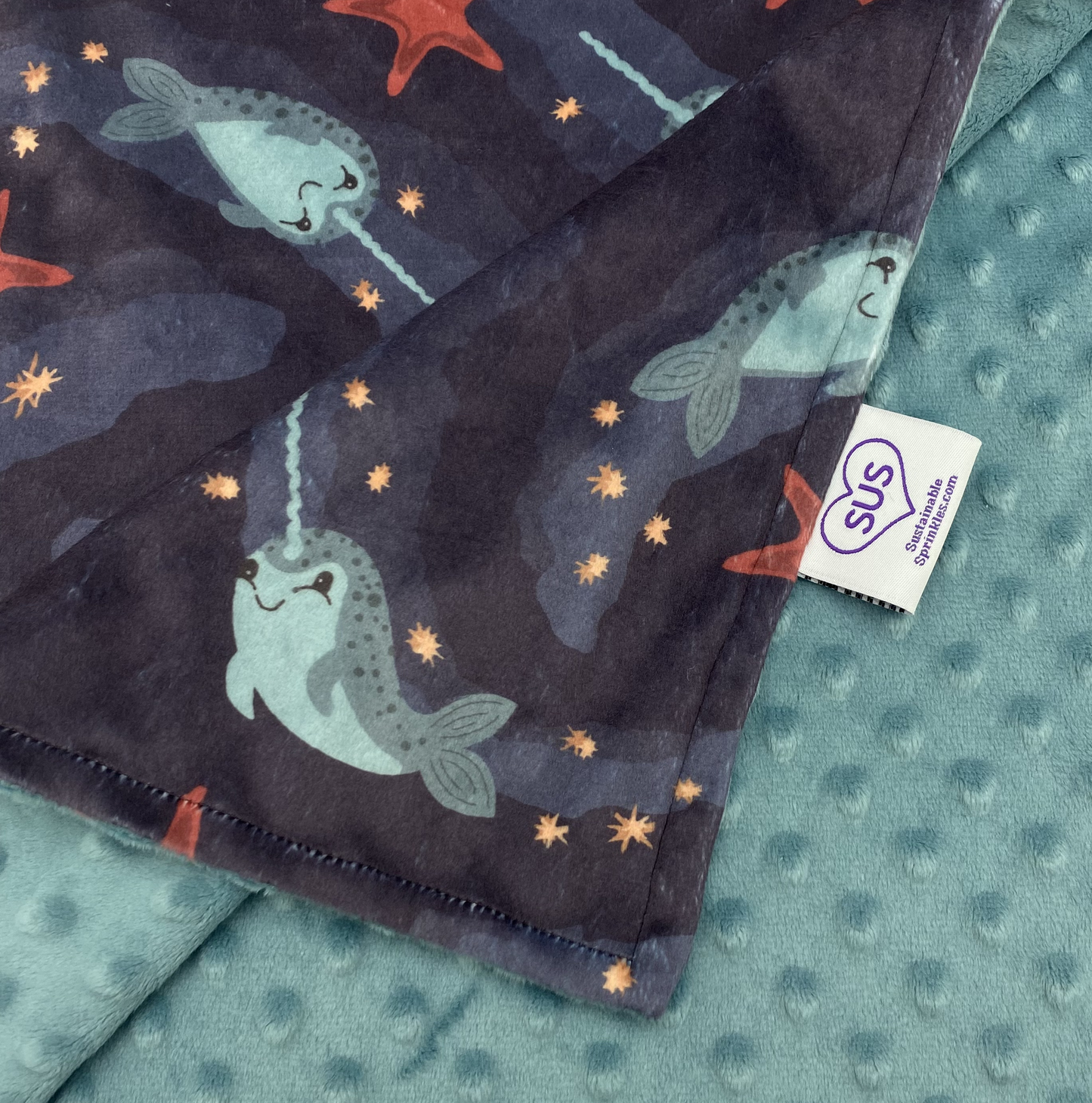 Narwhal Minky Blankets
