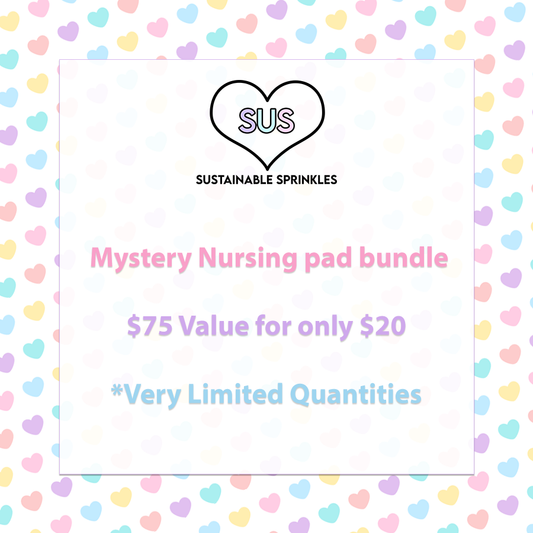 Mystery Nursing Pads 6 sets + 2 mini bags